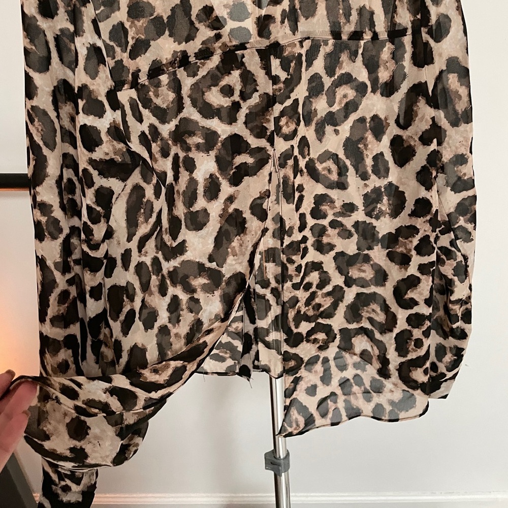 Cheetah Print Blouse - Picture 4 of 4